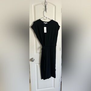 Joy Joy Classic Black Midi Dress
